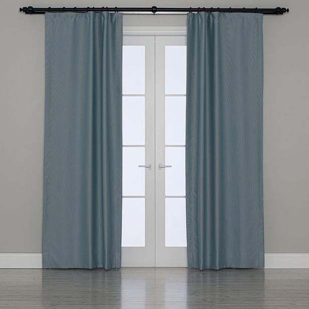  Gauze Fabric Design Blackout Karartma Özellikli Perde - Mint - 260x150 cm