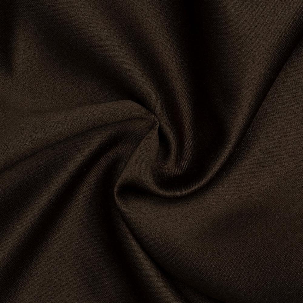  Gauze Fabric Design Blackout Karartma Özellikli Perde - Kahverengi - 260x150 cm