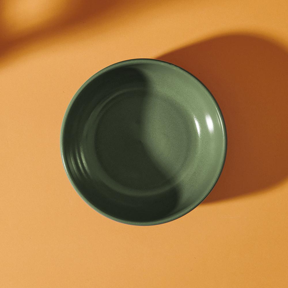  Keramika Nordic Servis Kasesi - Yeşil - 15 cm