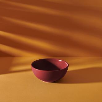 Keramika Kera Kase - 14 cm - Kırmızı