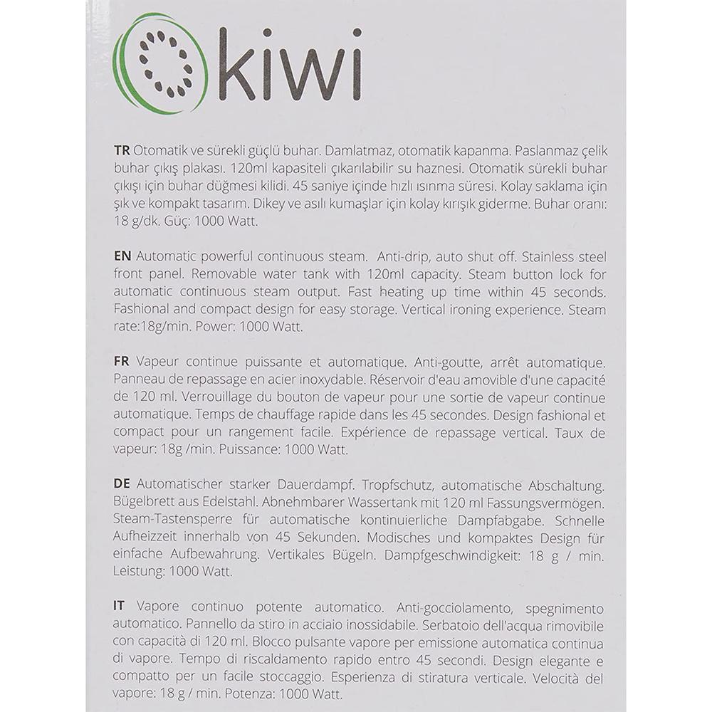  Kiwi KSI-6440 Buharlı Kırışık Düzeltici