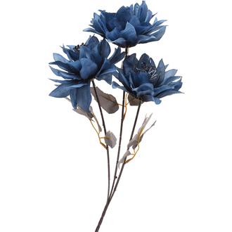 Q-Art Dekoratif Kamelya Yapay Çiçek - 62 cm