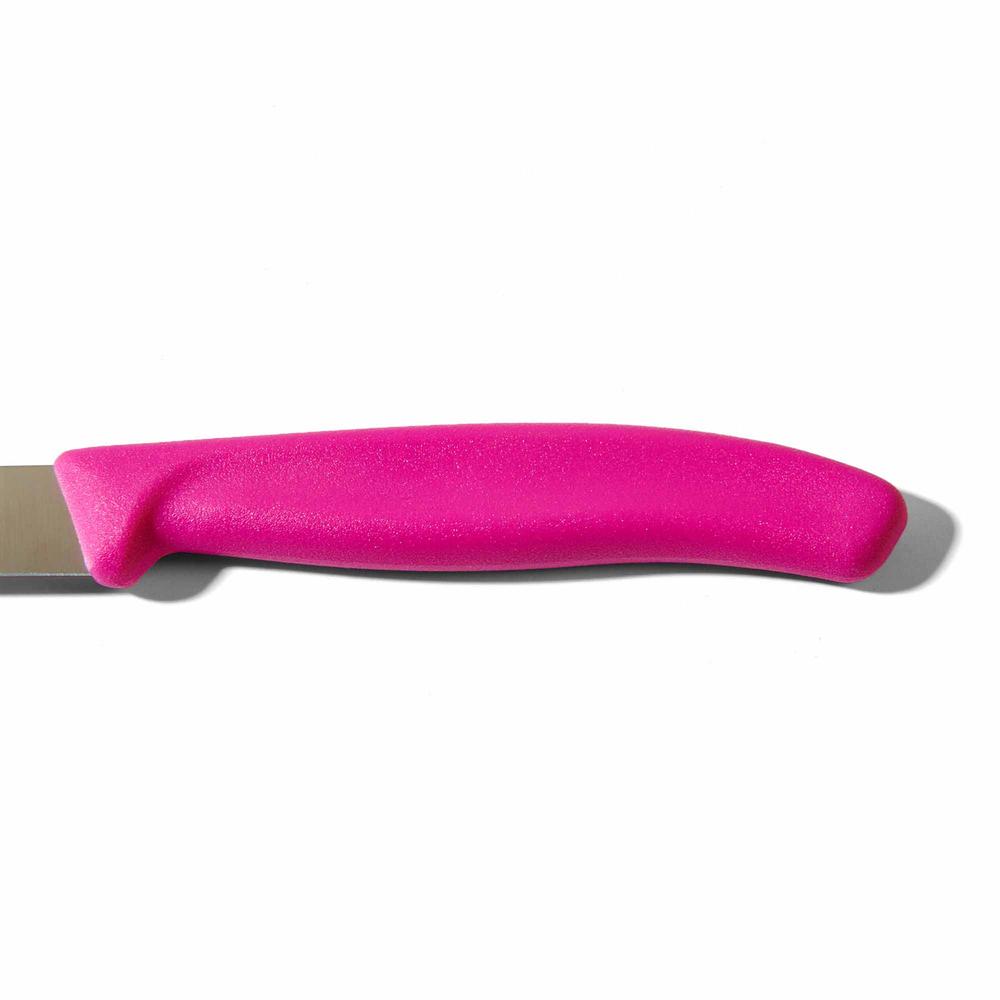  Victorinox Soyma Bıçağı - Pembe - 10 cm