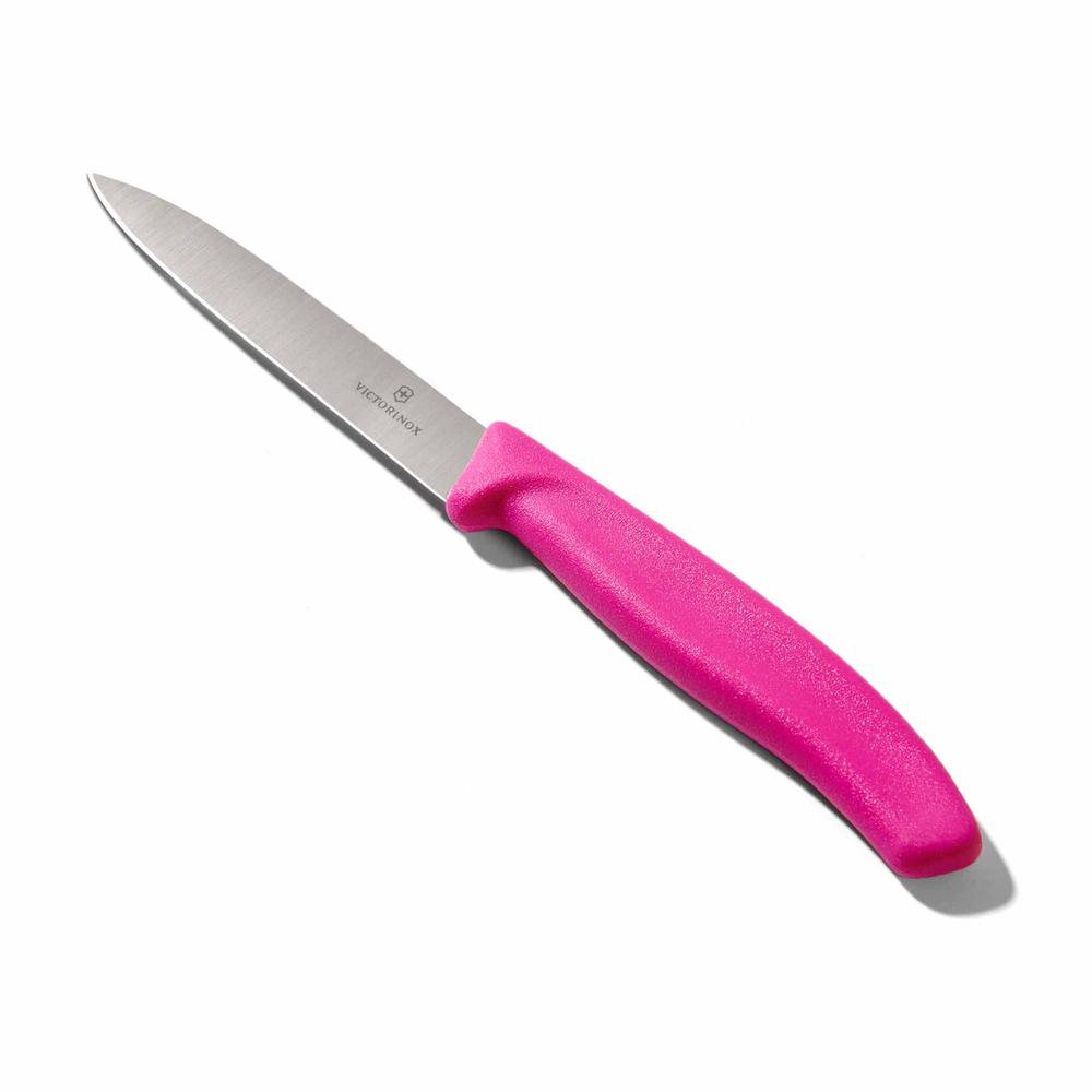  Victorinox Soyma Bıçağı - Pembe - 10 cm