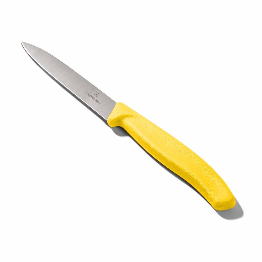  Victorinox Soyma Bıçağı - Sarı - 10 cm