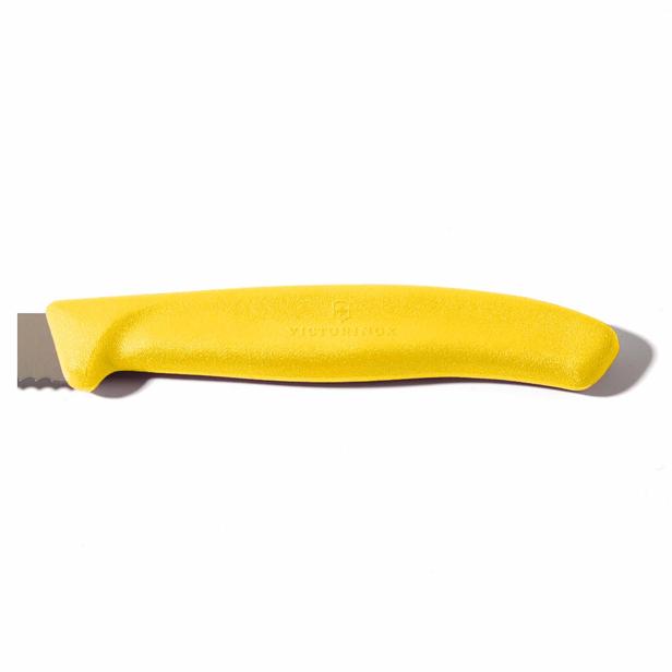  Victorinox 6.7636.L118 Tırtıklı Soyma Bıçağı - Sarı/8 cm