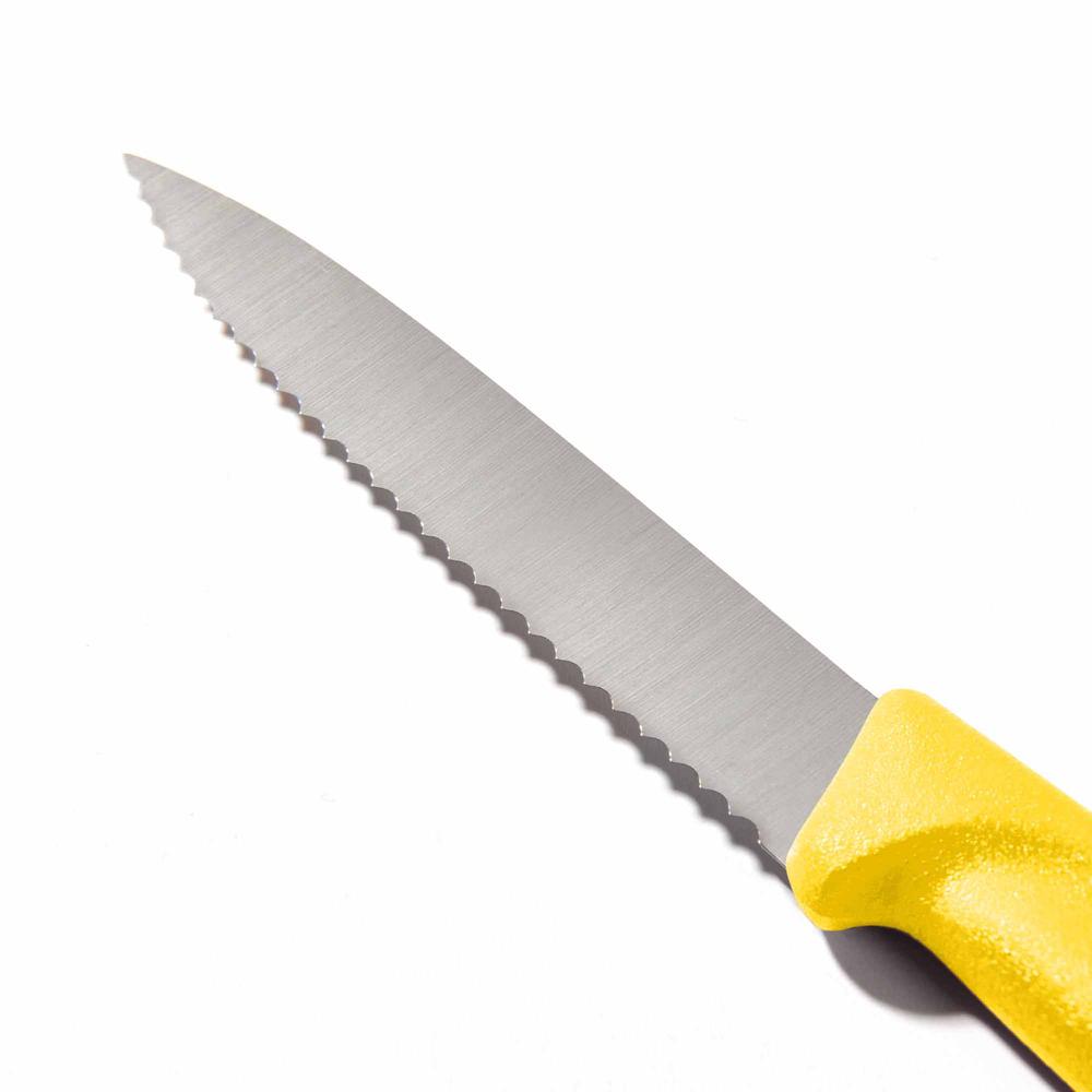  Victorinox 6.7636.L118 Tırtıklı Soyma Bıçağı - Sarı/8 cm