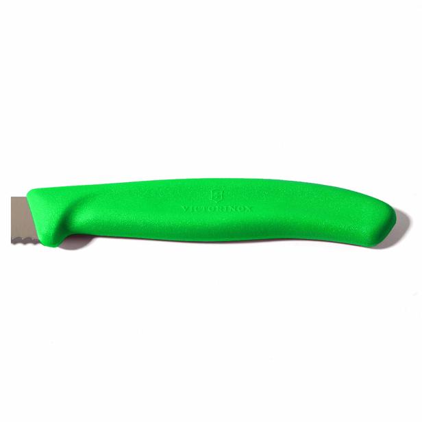  Victorinox Tırtıklı Soyma Bıçağı - Yeşil - 8 cm