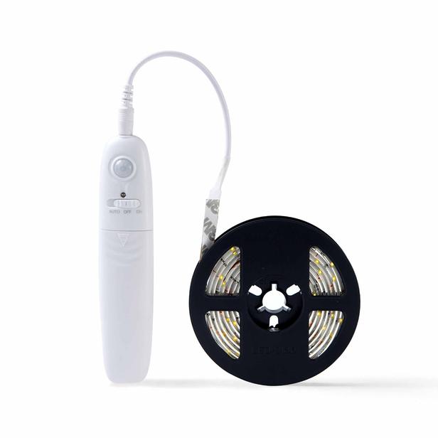  Petrix Hareket Sensörlü Şerit Led - Yatak Altı Dolap İçi Aydınlatma- 2 Mt - Beyaz Işık
