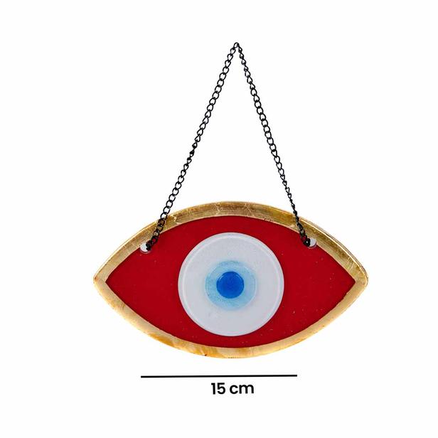  Q-Art Kırmızı Göz Nazarlık 15 cm
